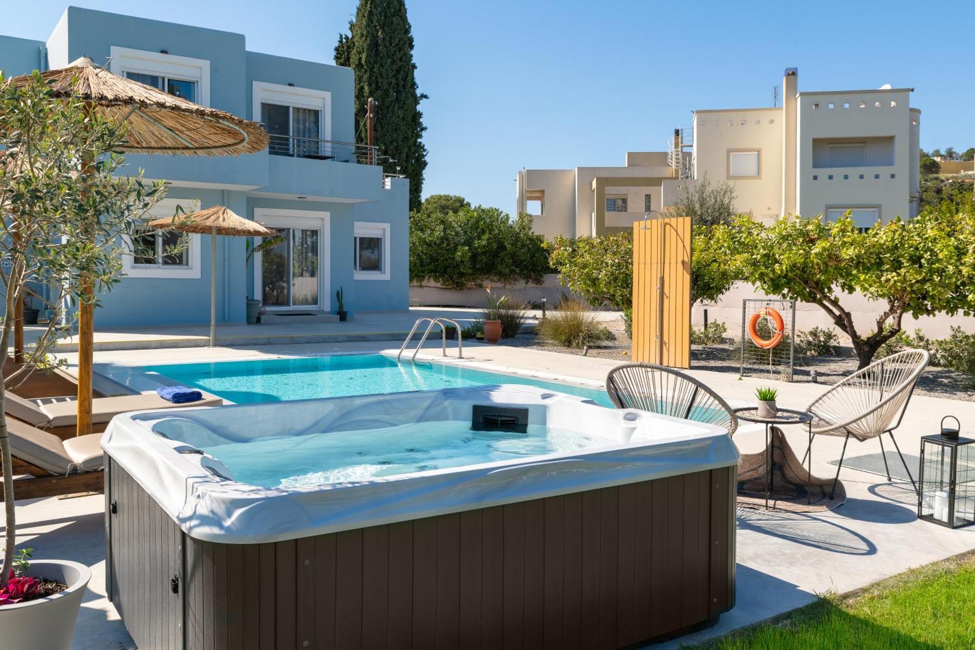 Ethria Pool Villa With Heated Jacuzzi Афанту Екстериор снимка